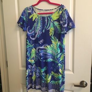 Lilly Pulitzer Marah Dress Twilight Blue Nest